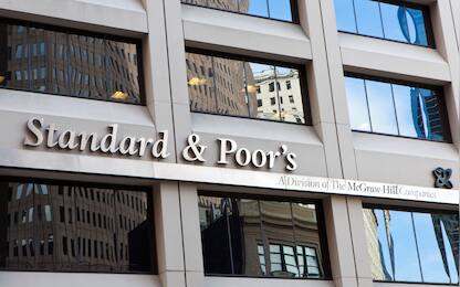Standard & Poor's headquarters are seen in New York, NY