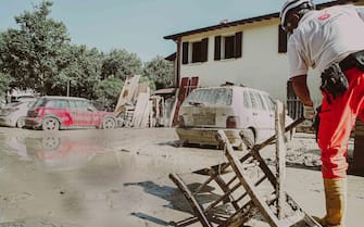 Auto danneggiate dall'alluvione in Emilia Romagna
