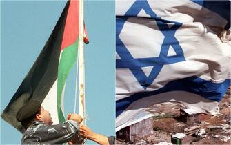 bandiera palestina israele