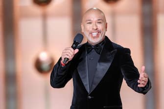 Jo Koy speaks onstage at the 81st Golden Globe Awards held at the Beverly Hilton Hotel on January 7, 2024 in Beverly Hills, California.  (Photo by Rich Polk/Golden Globes 2024/Golden Globes 2024 via Getty Images)