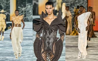 sfilata Balmain Paris Fashion Week