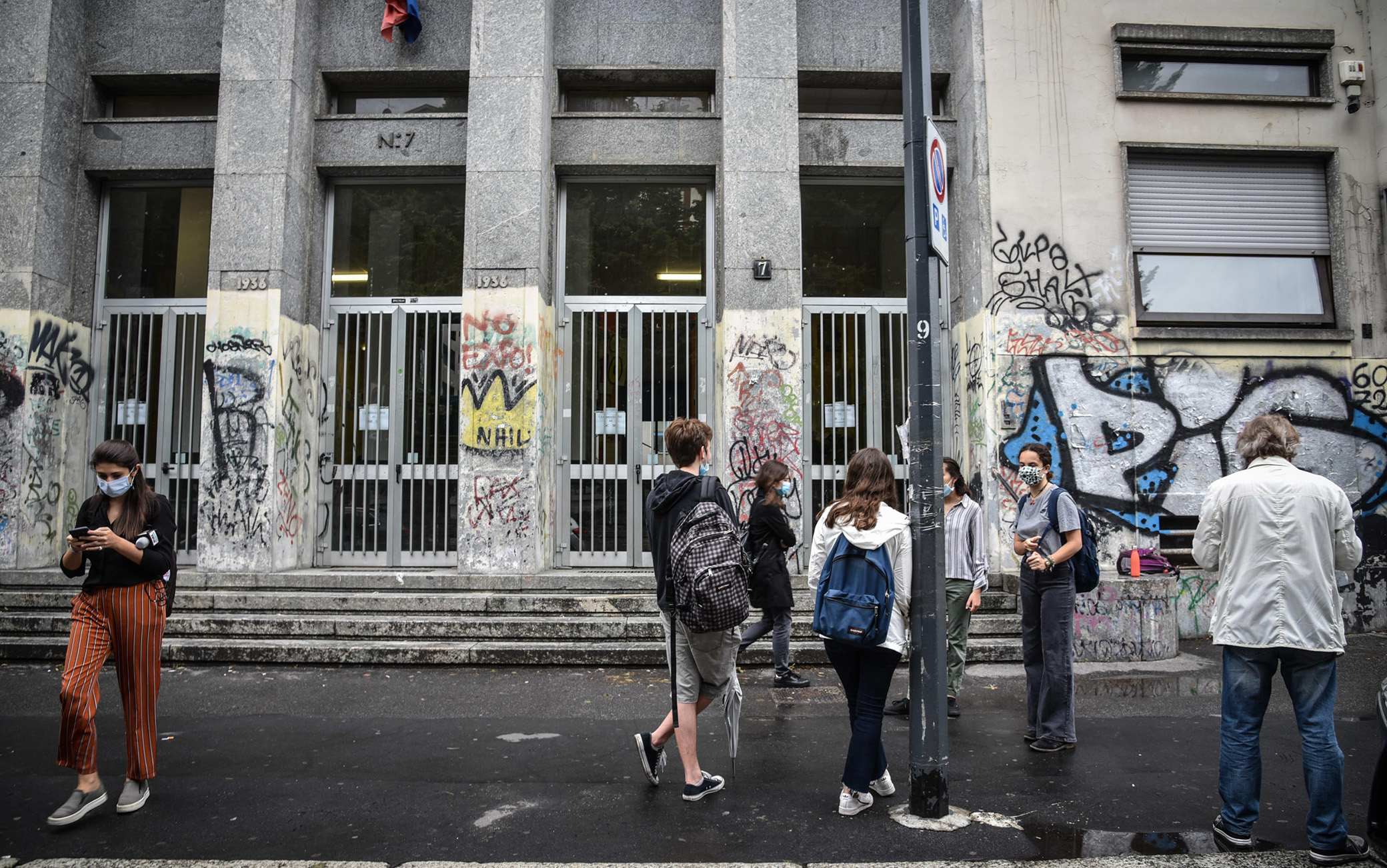 Un gruppo di studenti