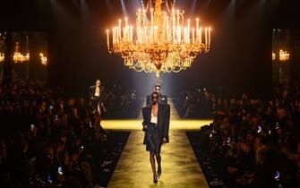 Paris Fashion Week sfilata Saint Laurent