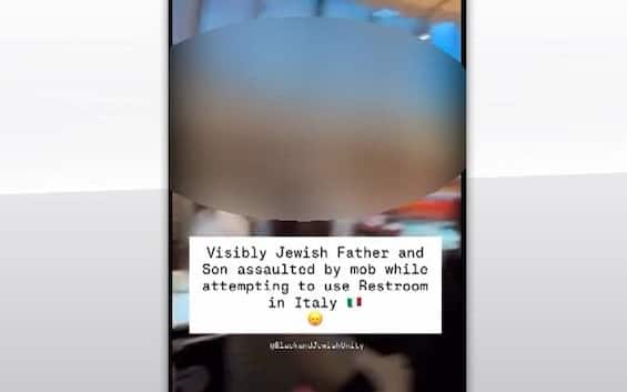 famiglia ebrea aggredita digos lavora su video la condanna del mondo politico video