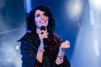 MILAN, ITALY - MARCH 24: Italian singer-songwriter, record producer and radio host Giorgia Todrani, best known as Giorgia, performs on stage on March 24, 2017 in Milan, Italy. (Photo by Sergione Infuso/Corbis via Getty Images)