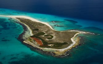 Cayo de Agua,the biggest island of the archipelago. July 13, 2008. (Photo by Edoardo Fornaciari/Getty Images).