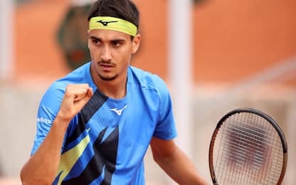 Sonego al 3° turno: battuto Sousa. Out Cecchinato