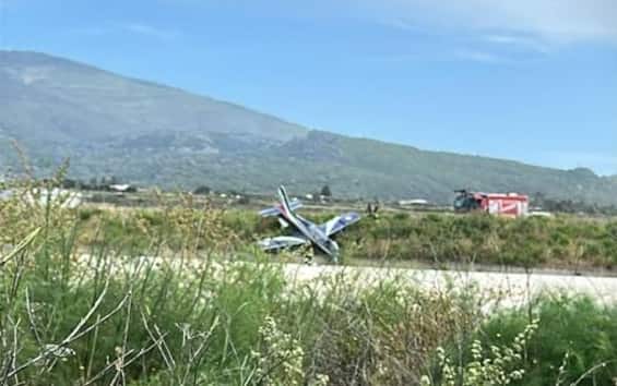 Aereo Frecce tricolori va fuori pista a Pantelleria: ferito il pilota