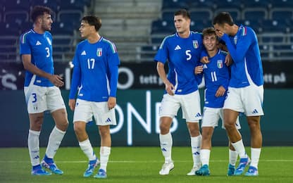 Tripletta Baldanzi: l'Italia U21 batte la Norvegia