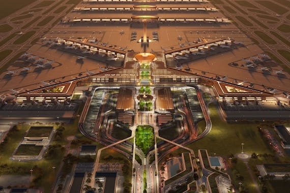 Bishoftu International Airport. Render by X Universe