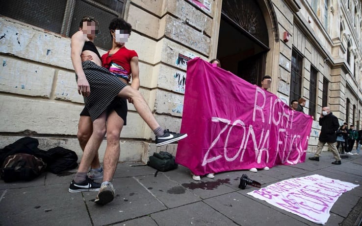 Proteste liceo a Roma