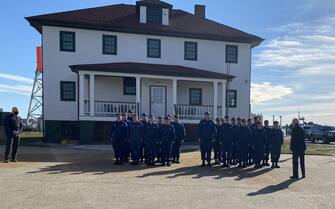 A Nantucket i Biden hanno incontrato una rappresentanza della Guardia costiera