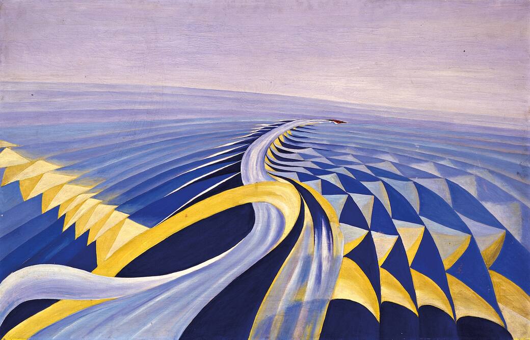 Benedetta Cappa, Velocità di motoscafo