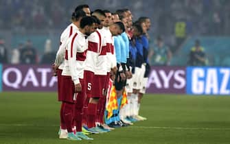 Il momento degli inni nazionali prima di Italia-Turchia