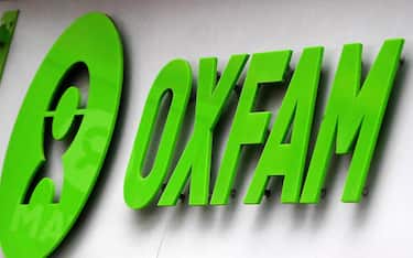 epa06525003 The Oxfam logo at a store in London, Britain, 14 February 2018. UK charity has admitted that several of their aid workers have been using sex workers while working in Haiti in 2011.  EPA/ANDY RAIN