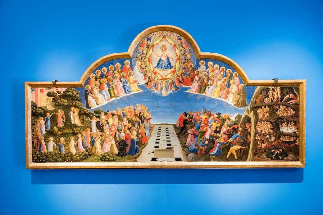 Beato Angelico negli occhi di Bartholomeus Spranger. Giudizi Universali a confronto. Musei Reali di Torino; installation view; credits Andrea Guermani per i Musei Reali di Torino