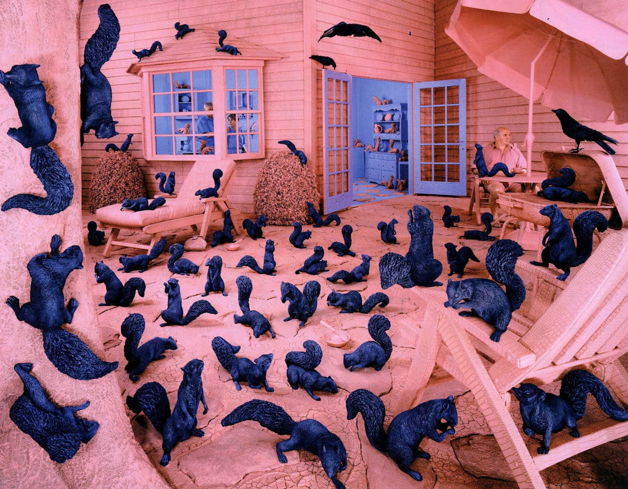 Sandy Skoglund, Gathering Paradise, 1991. Courtesy of Paci Arte-contemporary