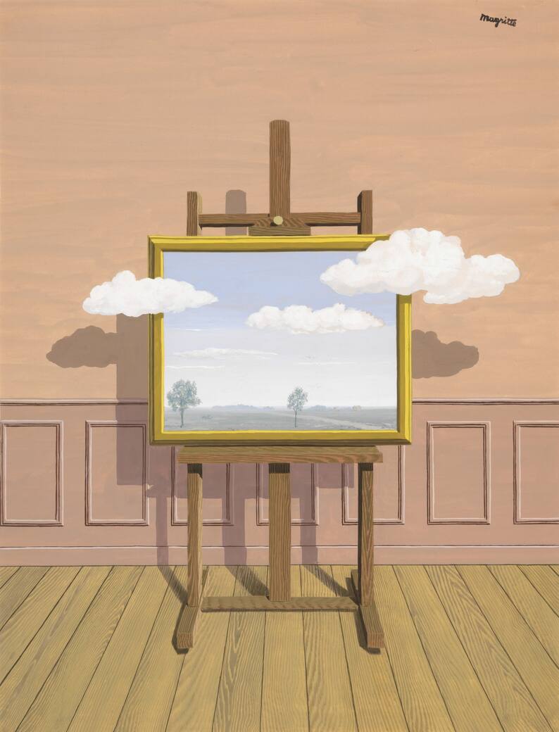 René Magritte, De wraak, Koninklijk Museum voor Schone Kunsten Antwerpen (KMSKA) – Collectie Vlaamse Gemeenschap © Succession René Magritte - SABAM Belgium, 2025, foto: Hugo Maertens