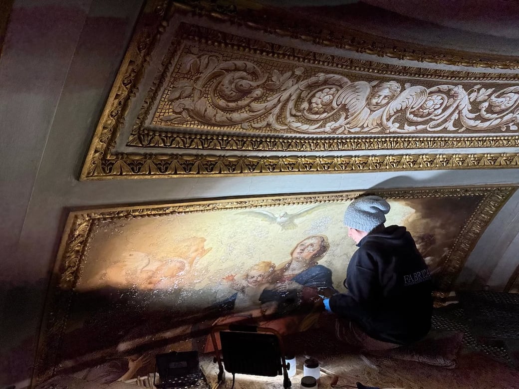 Cantieri Narranti, Chiesa dei Santi Silvestro e Martino ai Monti. Photo Alessio Carlino, Cantieri Narranti, SSABAP (via Artribune)