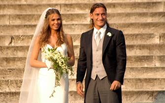 Ilary Blasi e Francesco Totti