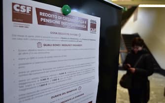 Informazioni affisse in un Caf