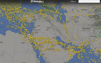 Flightradar24 situazione dei voli