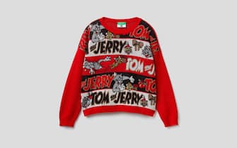 Maglia Tom & Jerry natalizia
