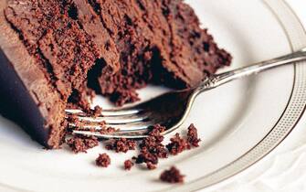 Torta con uova di cioccolata