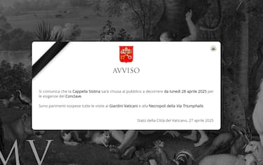 Cappella Sistina chiusa dal 28 aprile