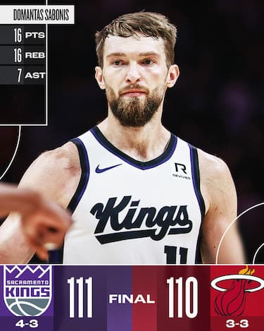 MIAMI HEAT-SACRAMENTO KINGS 110-111