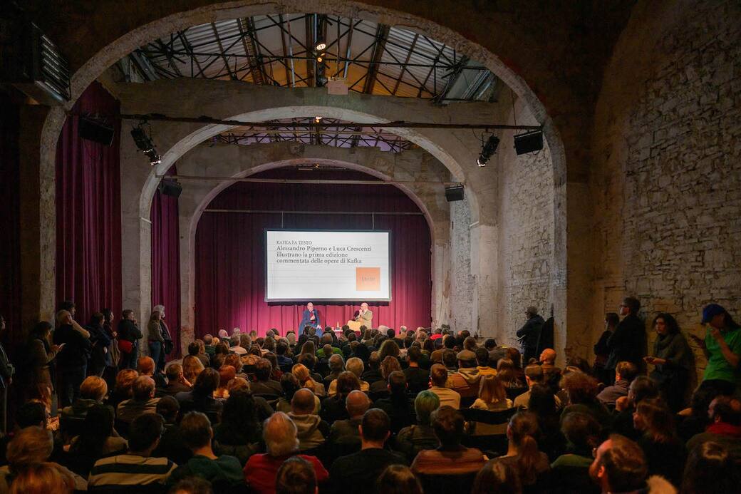 Un incontro di TESTO 2024. Courtesy Pitti Immagine