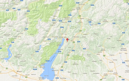 Terremoto, scossa di magnitudo 3.1 a sud di Trento