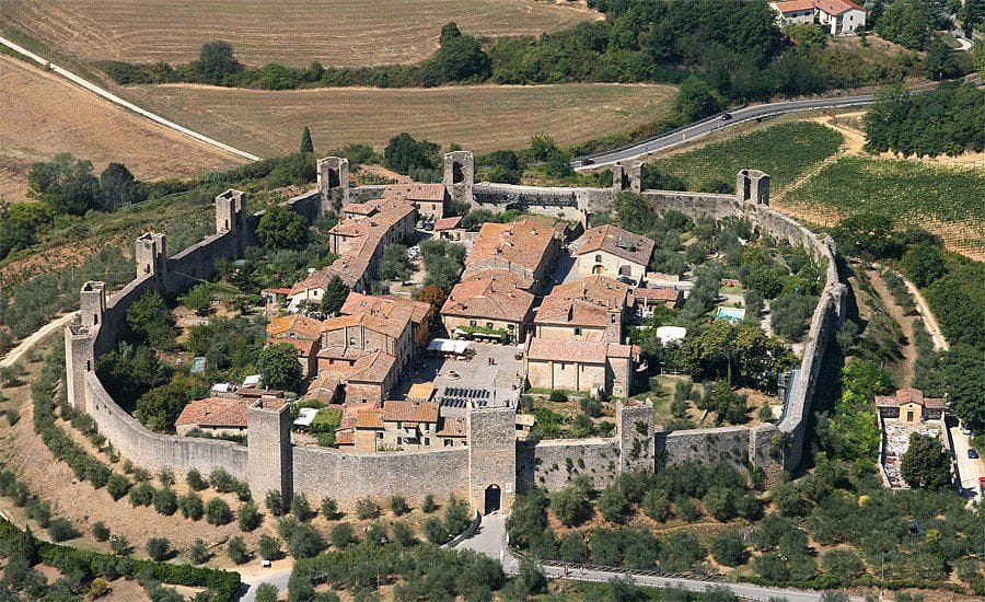 Veduta di Monteriggioni