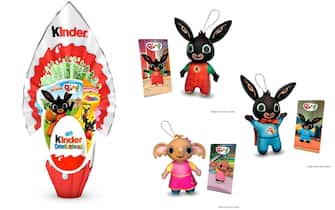 Uovo di Pasqua Kinder GranSorpresa Bing
