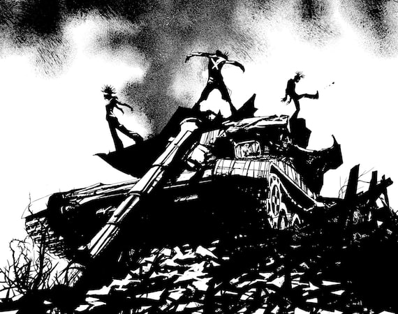 Un dettaglio della copertina di “Guerra giusta”