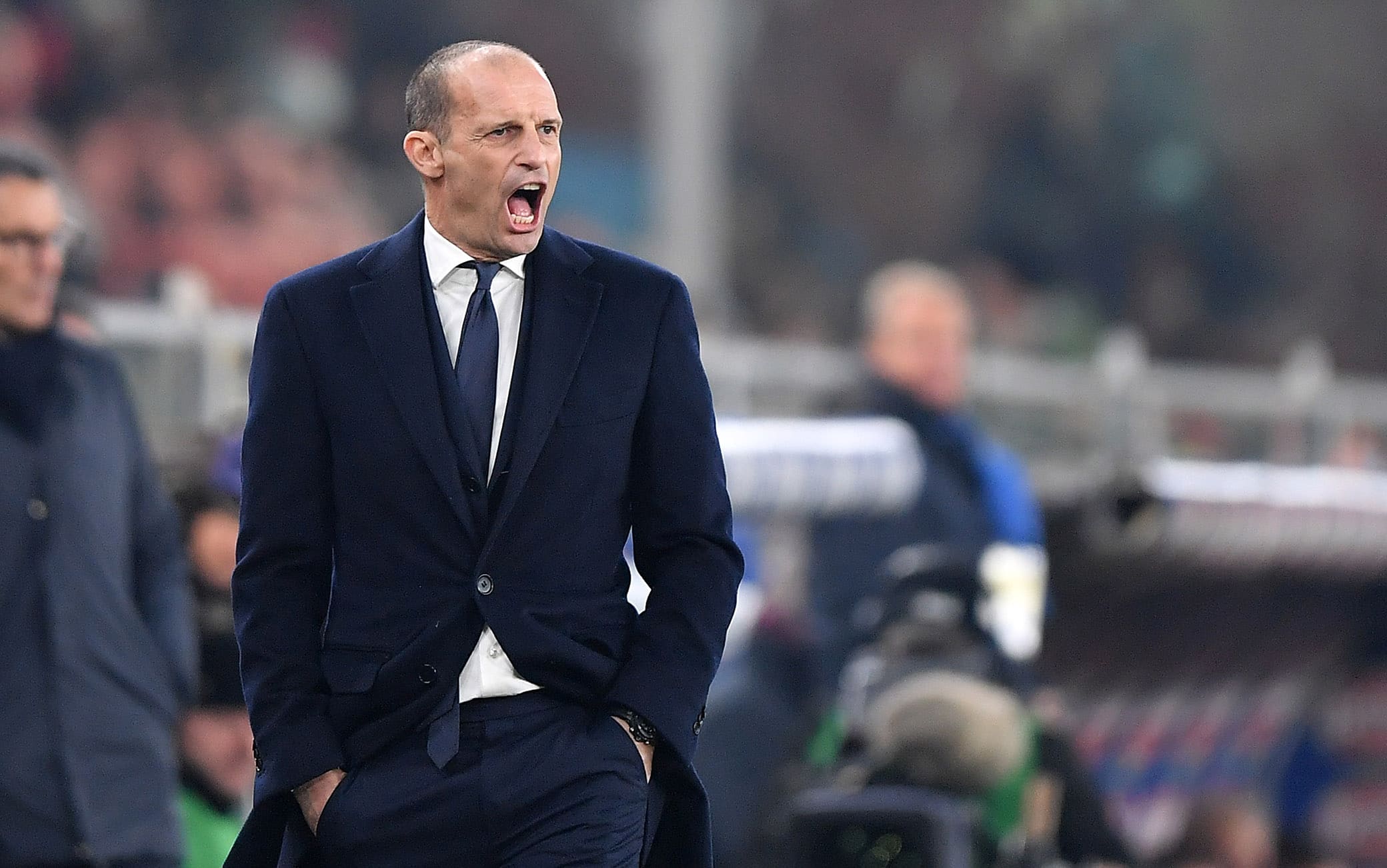 Genoa Juve Allegri Dobbiamo essere pi cinici. Il Var Non c