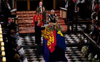 La cerimonia a Windsor per la regina Elisabetta