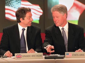 Blair e Clinton