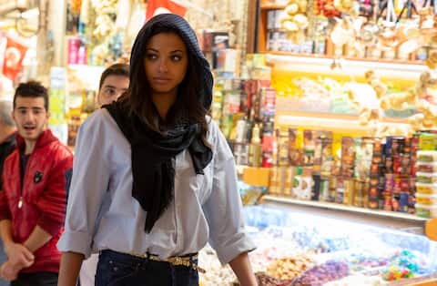 Ella Balinska in Charlie's Angels.