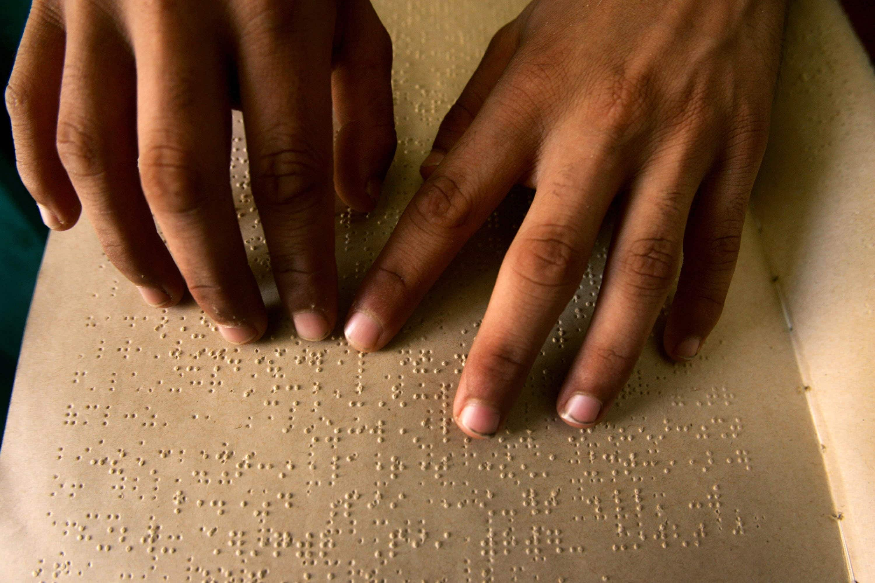 Linguaggio 'Braille' in classe per tutti gli alunni