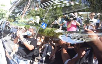Corteo funebre Raffaella Carrà