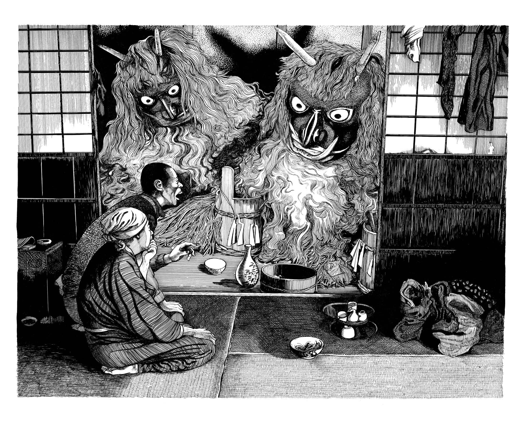 Una tavola di Shigeru Mizuki