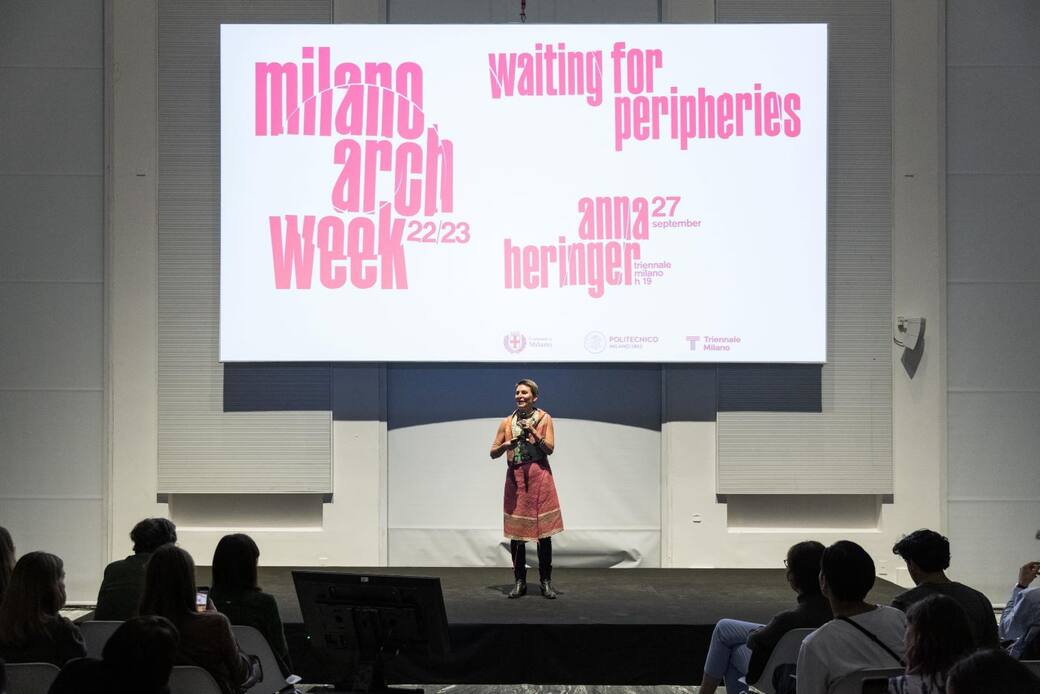 Milano Arch Week 2022. L’intervento di Anna Heringer - Foto Gianluca Di Ioia