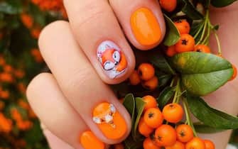 manicure autunnale