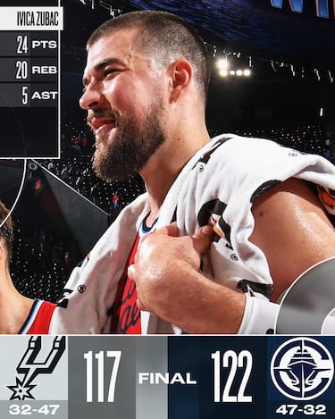 L.A CLIPPERS-SAN ANTONIO SPURS 122-117