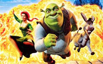 Una scena del film "Shrek", uscito nel 2001
