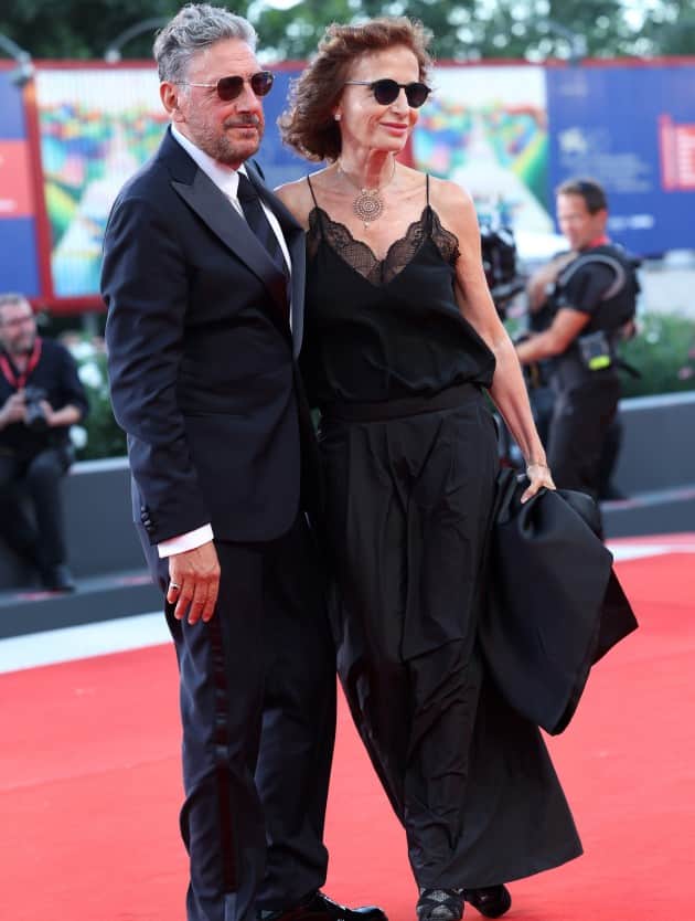 Sergio Castellitto e Margaret Mazzantini sul red carpet di Enea alla Mostra del Cinema di Venezia