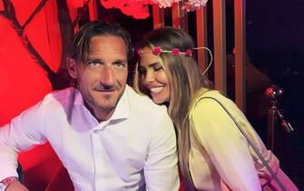 Ilary Blasi e Francesco Totti