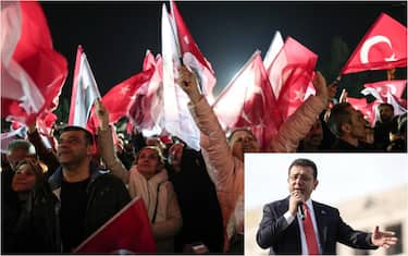 manifestazioni in turchia e Imamoglu