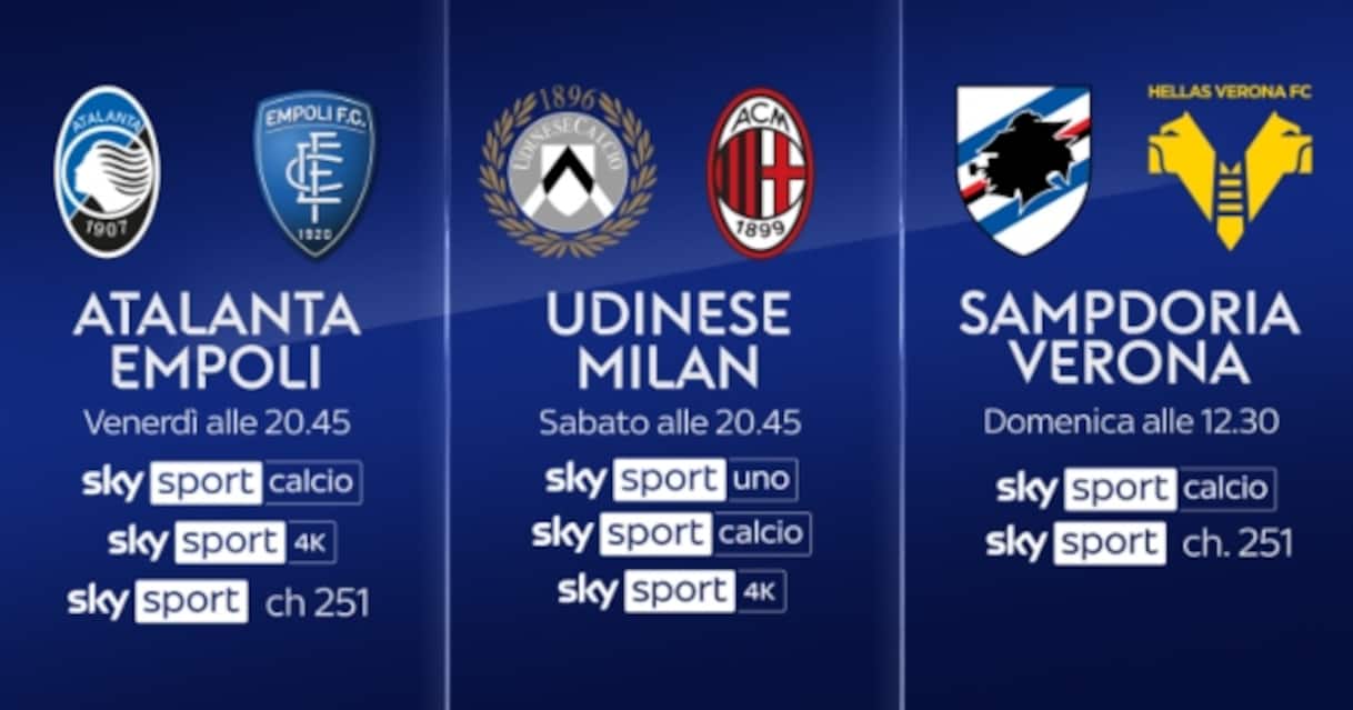 amazon prime partite oggi serie a